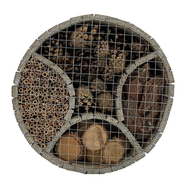 rond gevlamd insectenhotel