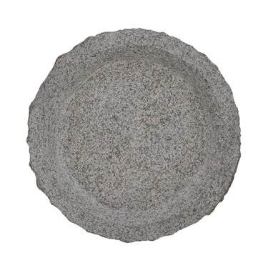 vogelbad graniet rond
