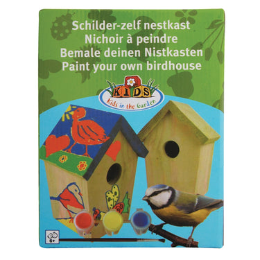 Vogelhuisje - Doe-het-zelf puntdak doos
