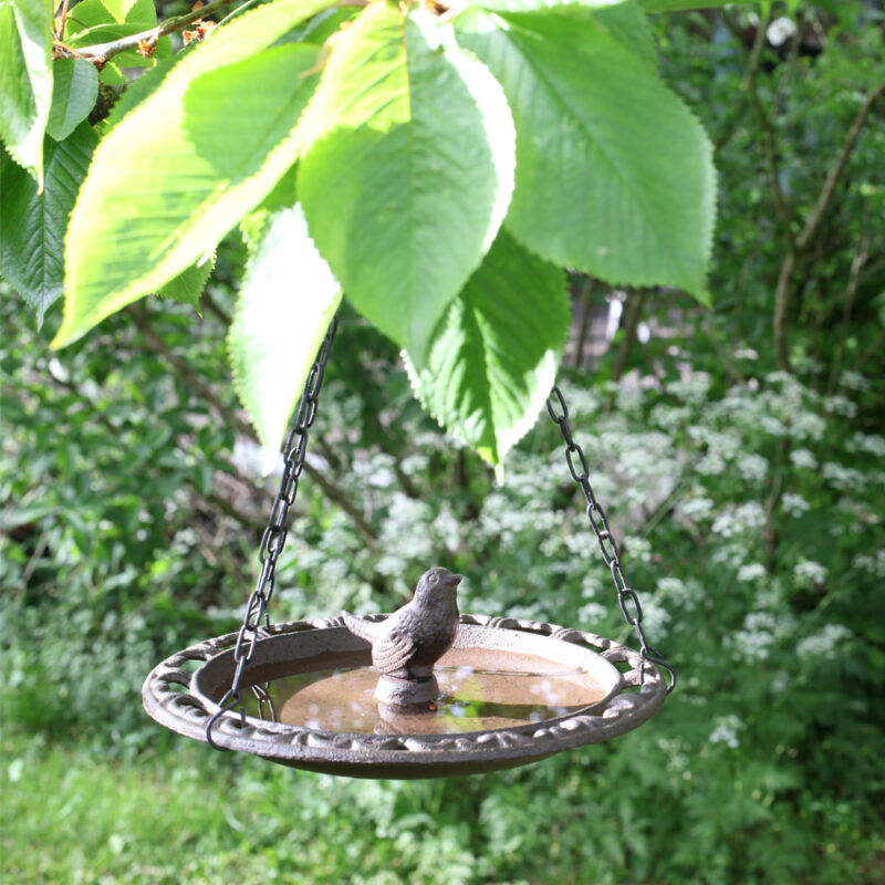 Gietijzeren Vogelbad - Hangend