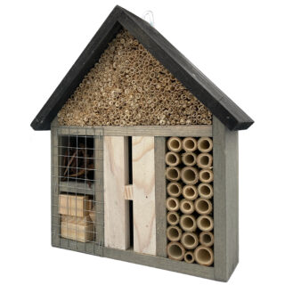 insecten huis met zwart dak