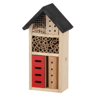 basic insectenhotel s zwart dak